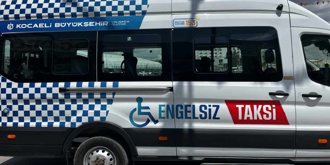Kocaeli'nde “Engelsiz Taksi” 6 ayda 13 bin kez yola çıktı