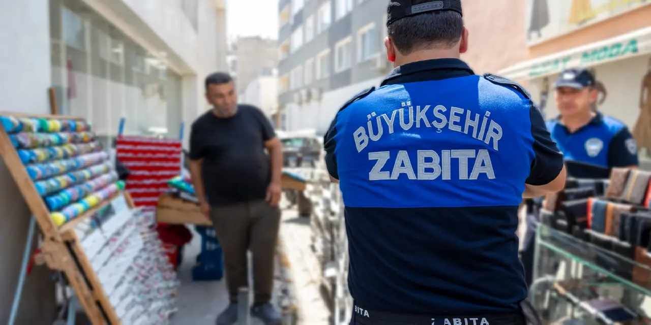 Kaldırım işgaline karşı sıkı denetim