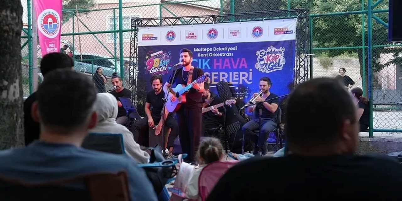 İstanbul Maltepe'de parklarda konser coşkusu devam ediyor