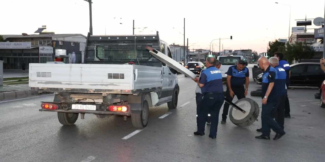 İzmir Çiğli zabıtasından kapsamlı pazar denetimi