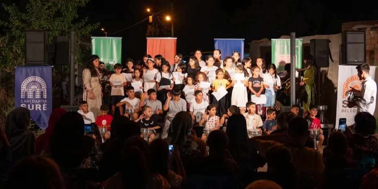 Diyarbakır Kervanpınarlı çocukların müzik yolculuğu sahneye taşındı