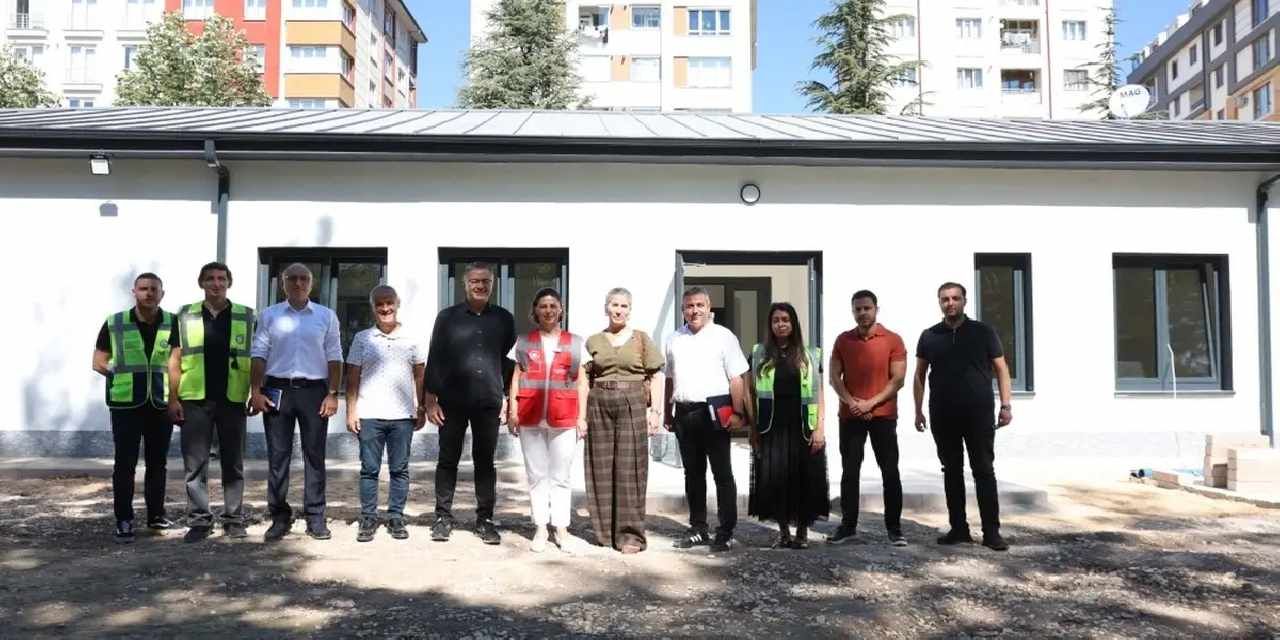 Eskişehir’de şehit yakınları ve gazilere özel sosyal tesiste sona gelindi