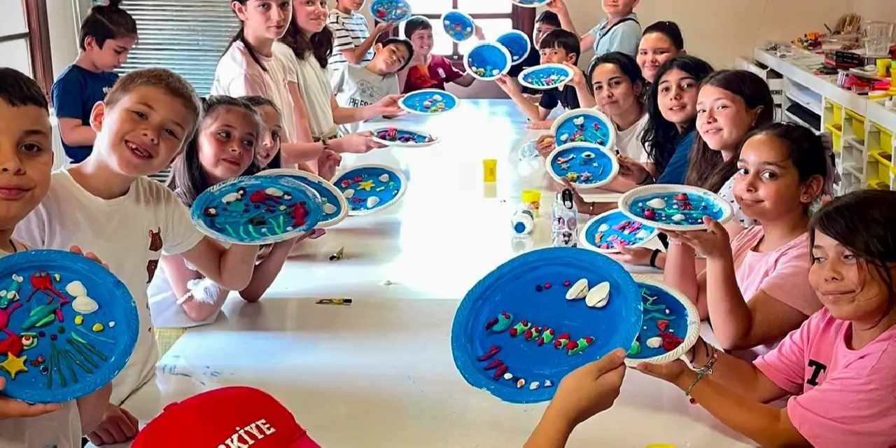 Giresun'da çocuklar hem eğlendi hem öğrendi