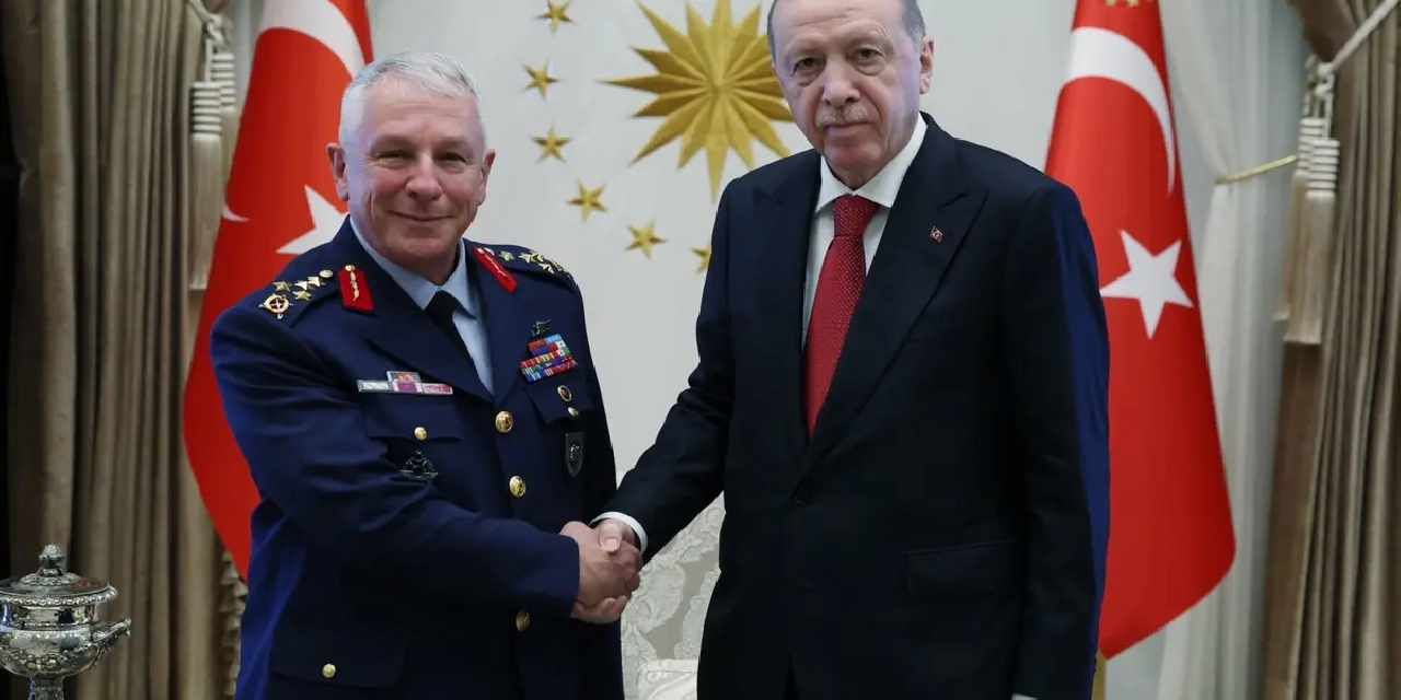 Orgeneral Kadıoğlu'ndan Cumhurbaşkanı Erdoğan'a veda ziyareti