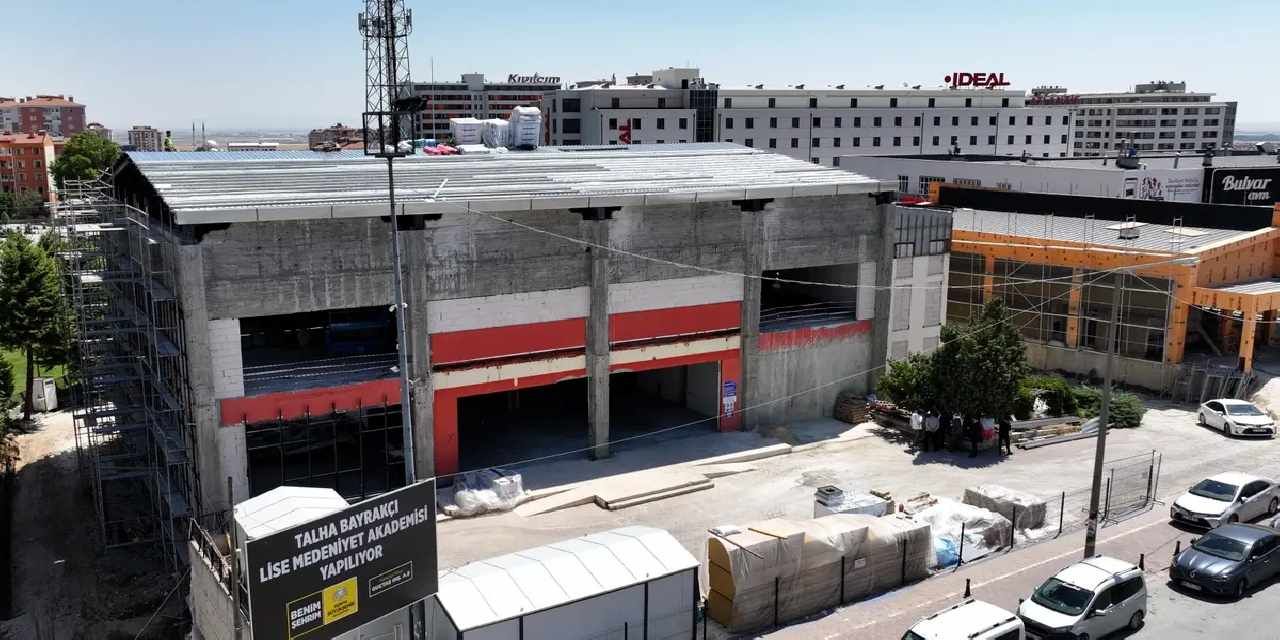 Konya’da Lise Medeniyet Akademisi yükseliyor