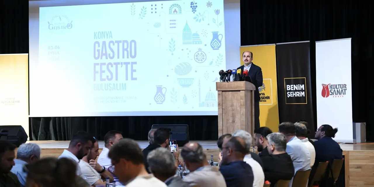 Konya GastroFest 3-6 Eylül’de lezzet tutkunlarını ağırlayacak