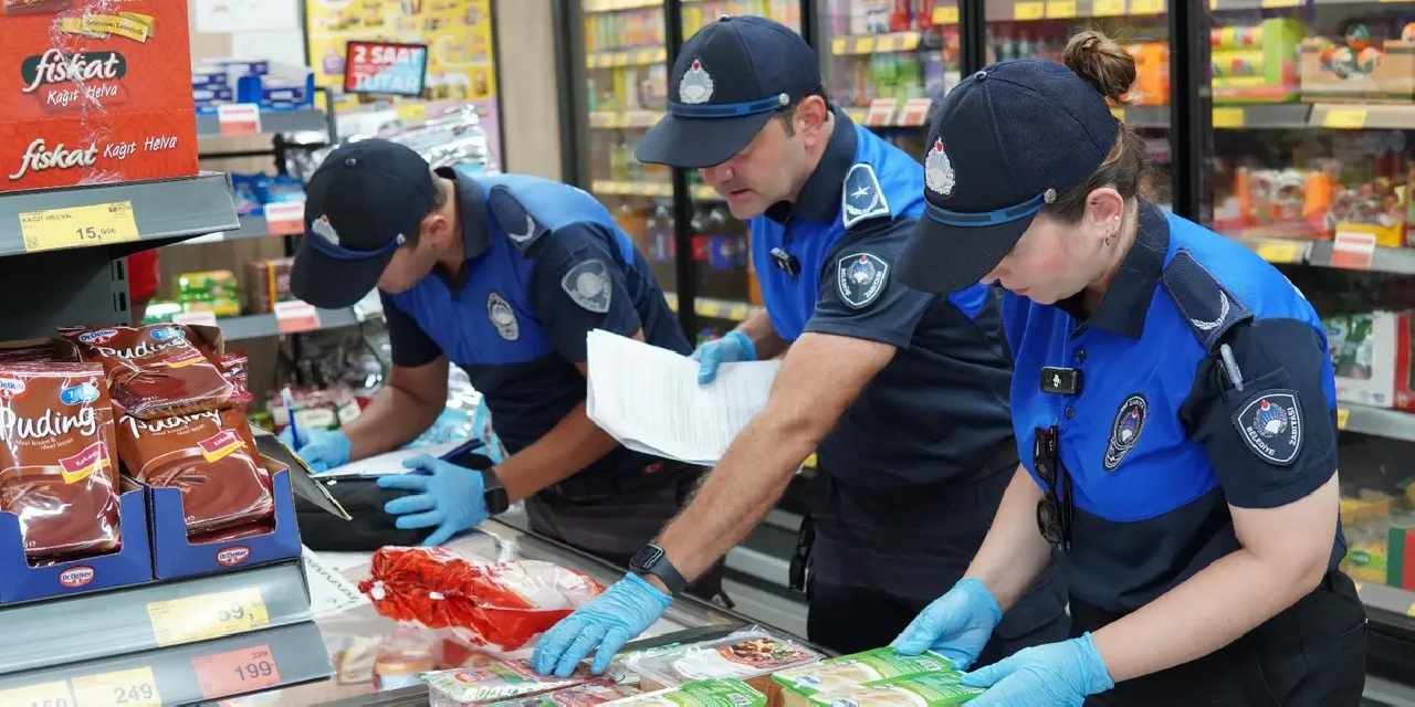 İzmir Güzelbahçe Zabıtası'ndan kapsamlı gıda denetimi