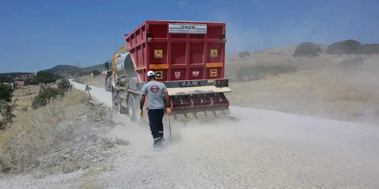 Yuntdağı’nın 10 kilometrelik yolunda konfor çalışması