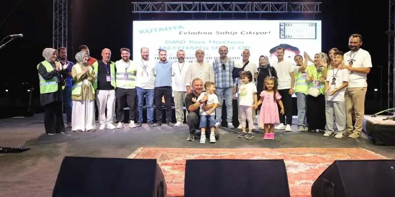 Kütahya'da Yedigöller Metehan Destek Konserleri start aldı