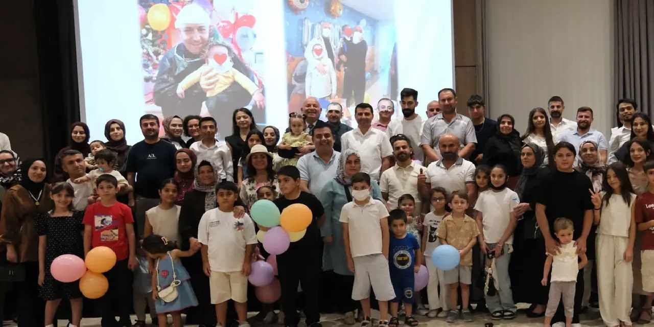 Batman'da bini aşkın çocuk kemik iliği nakliyle hayat buldu