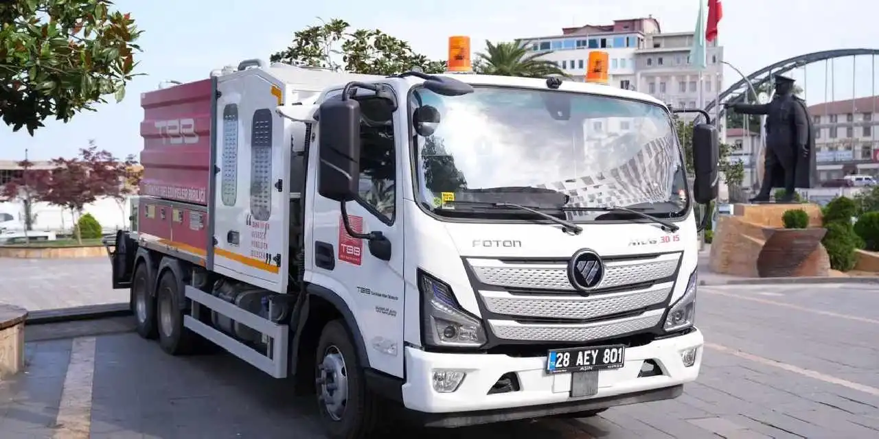 Giresun'a 9,5 milyon TL’lik yeni araç kazanımı