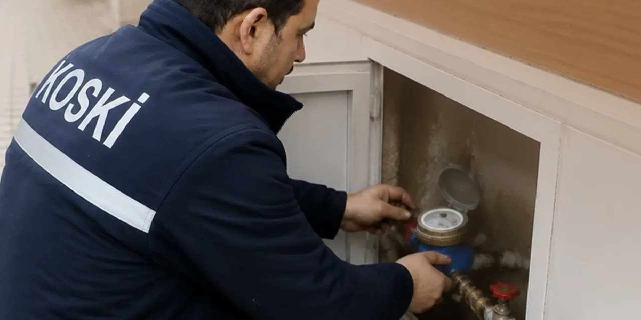KOSKİ 10 yıllık su sayaçlarını ücretsiz değiştiriyor