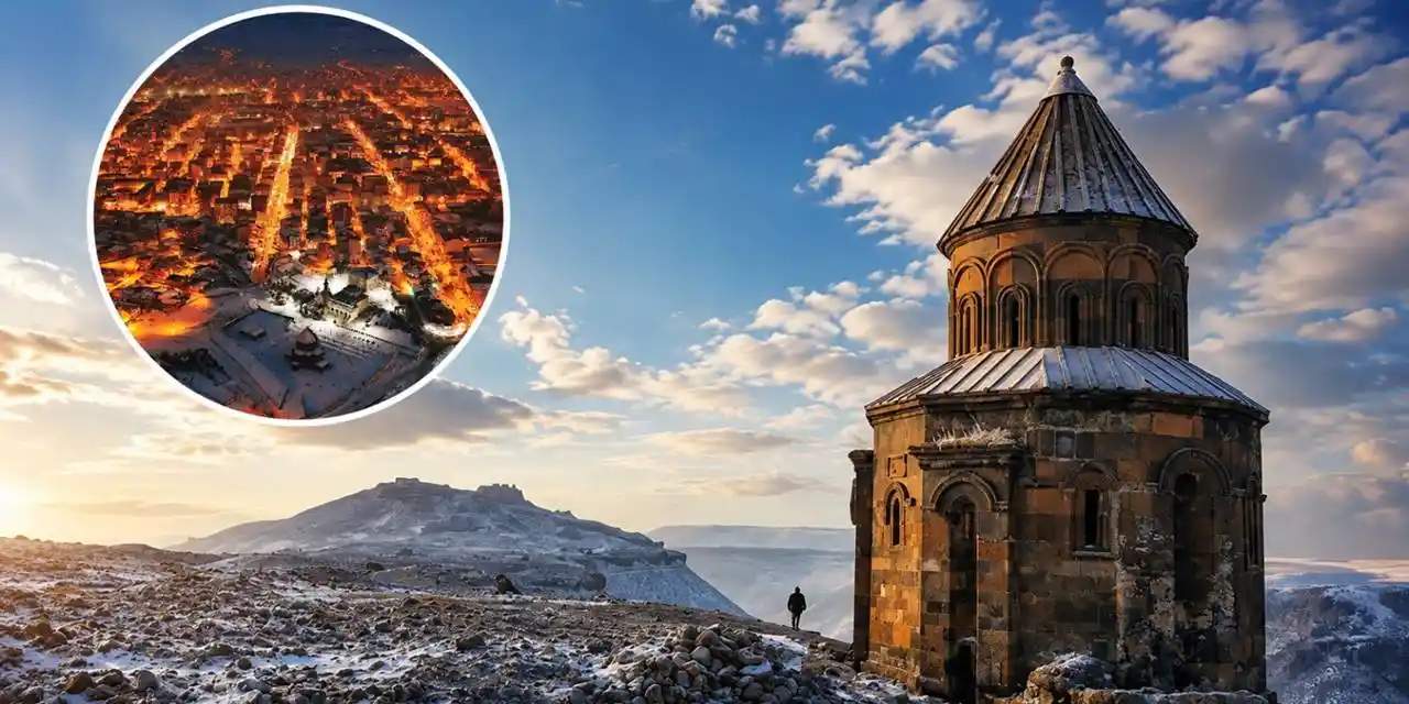 Kars'ta Trafik Kazası! Otomobil İle Pikap Çapıştı: 1 Kişi Yaralandı