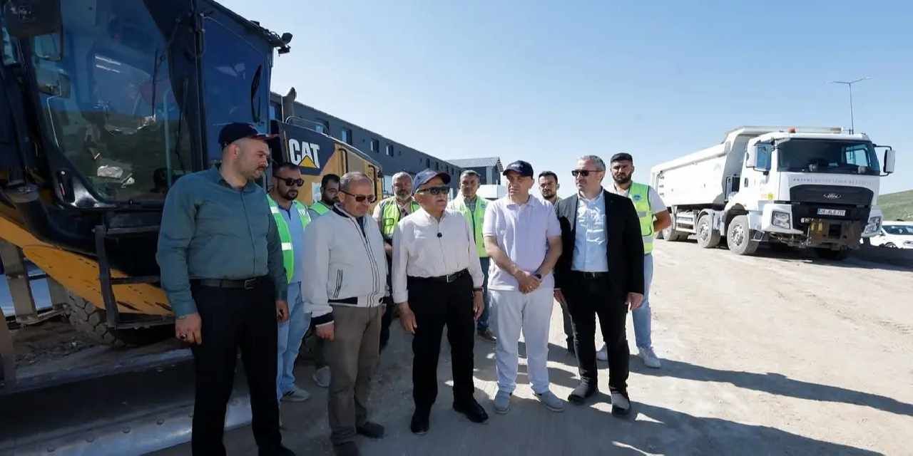Kayseri Büyükşehir'den Erciyes Kayak Merkezi'nde bakım çalışması