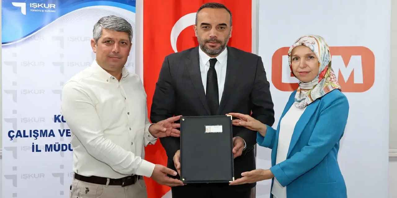 Konya İŞKUR, BİM ile protokol imzaladı