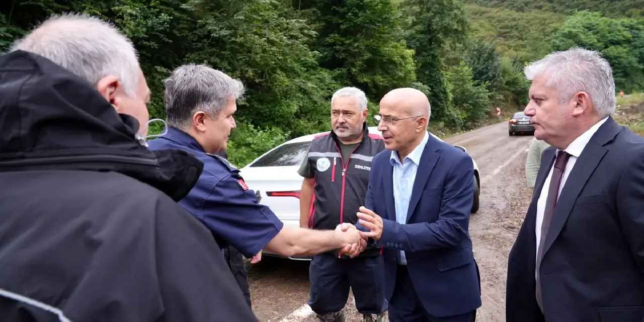 Giresun'da sel felaketinde seferber oldu