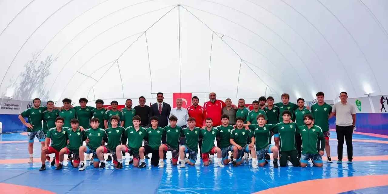 Kayseri Şekerspor'dan güreşe tam destek