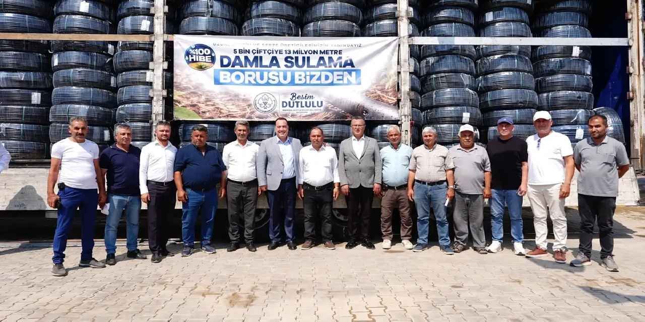 Manisa'da Alaşehirli 1.159 çiftçiye destek