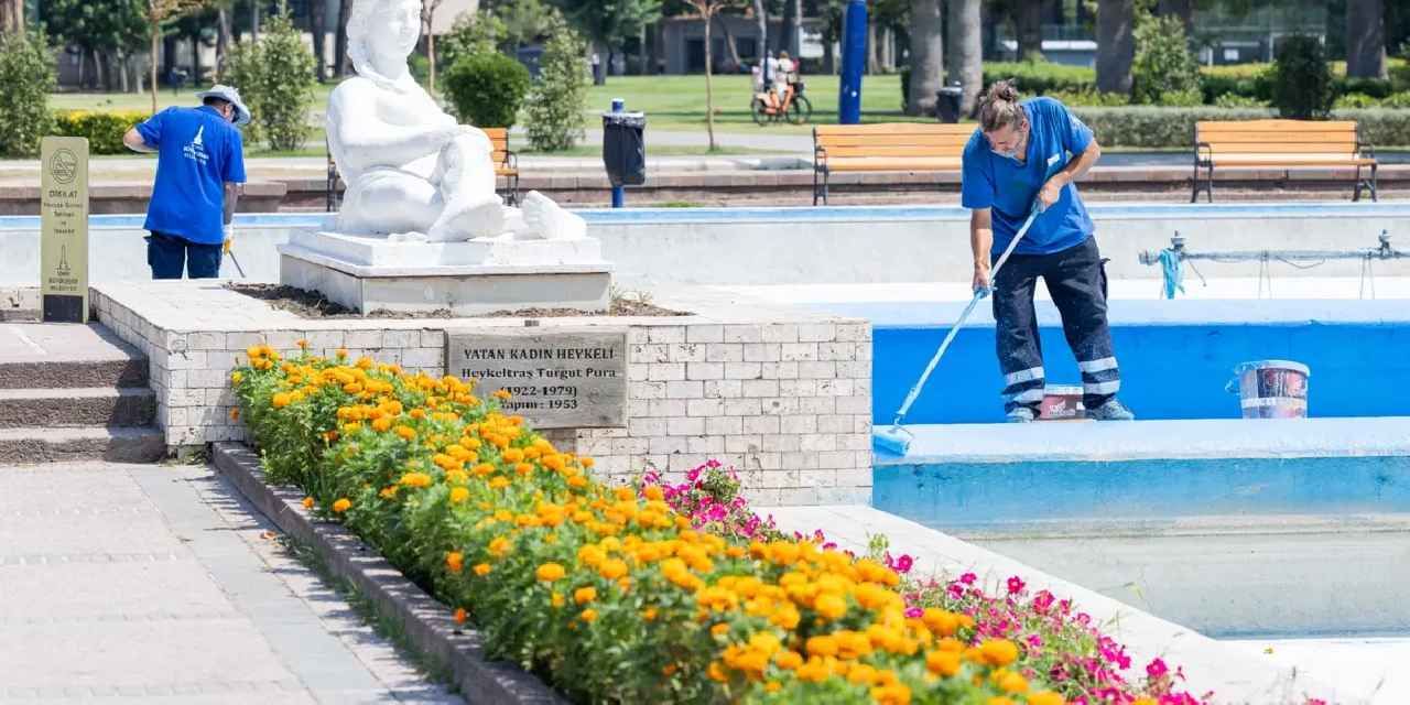 95. İzmir Enternasyonal Fuarı öncesi Kültürpark’ta hazırlıklar hız kazandı