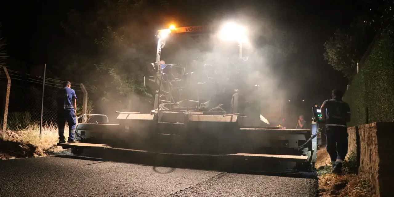 İzmir Büyükşehir'den Selçuk’a 15,5 kilometrelik yol hamlesi