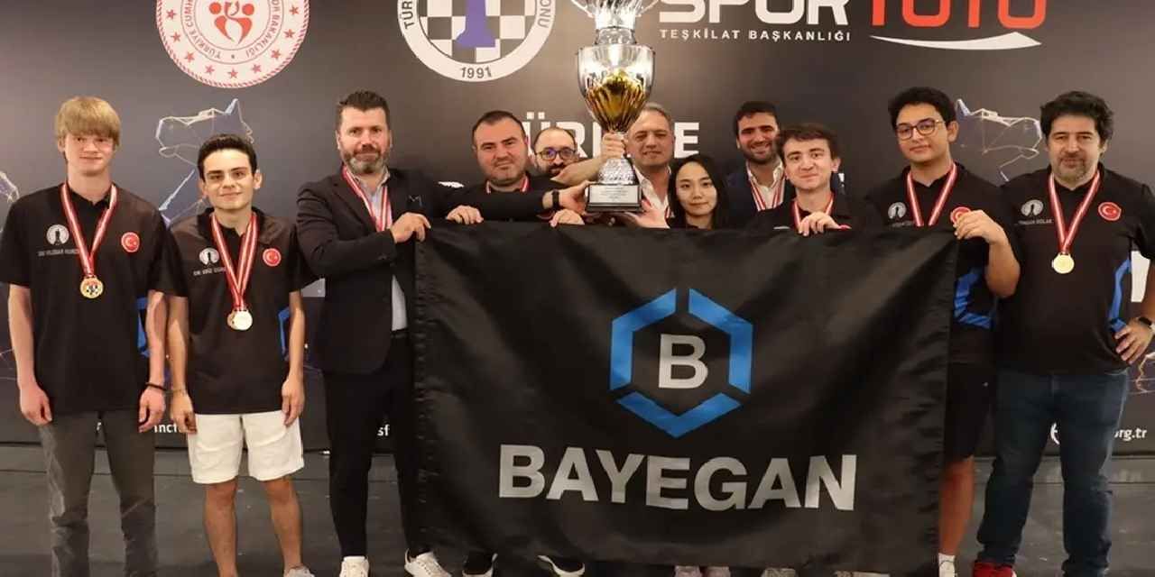 BAYEGAN Pendik Satranç'tan üst üste üçüncü şampiyonluk