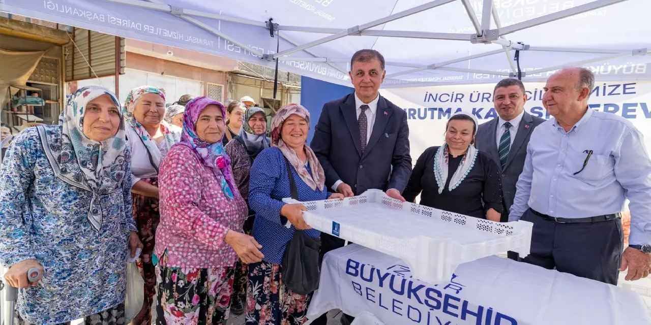 İzmir’de üreticiye kerevet desteği