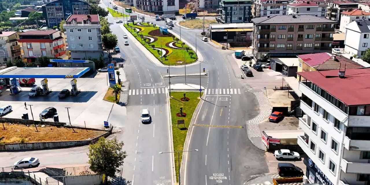 Darıca’daki kavşakta trafik rahatladı, ulaşım hızlandı