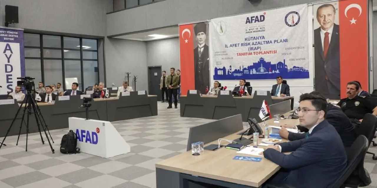 Kütahya’da afet risklerine karşı yeni dönem hazırlığı