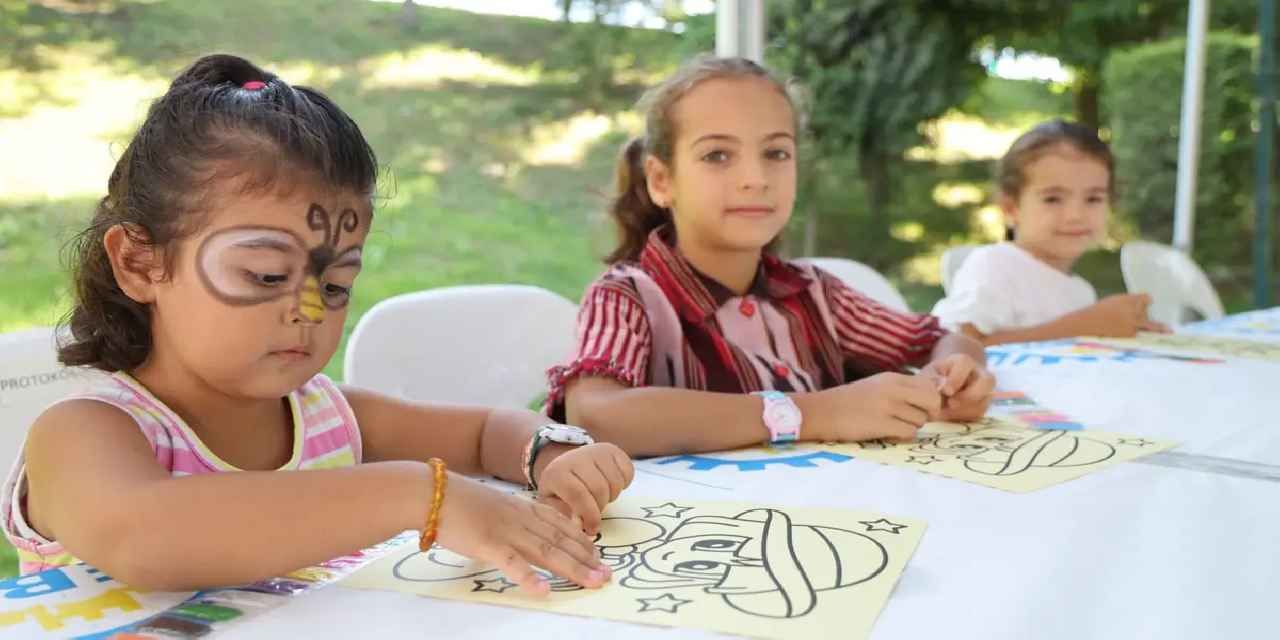 Kocaeli Gebze’de “Atölyem Parkta” çocuklarla buluştu