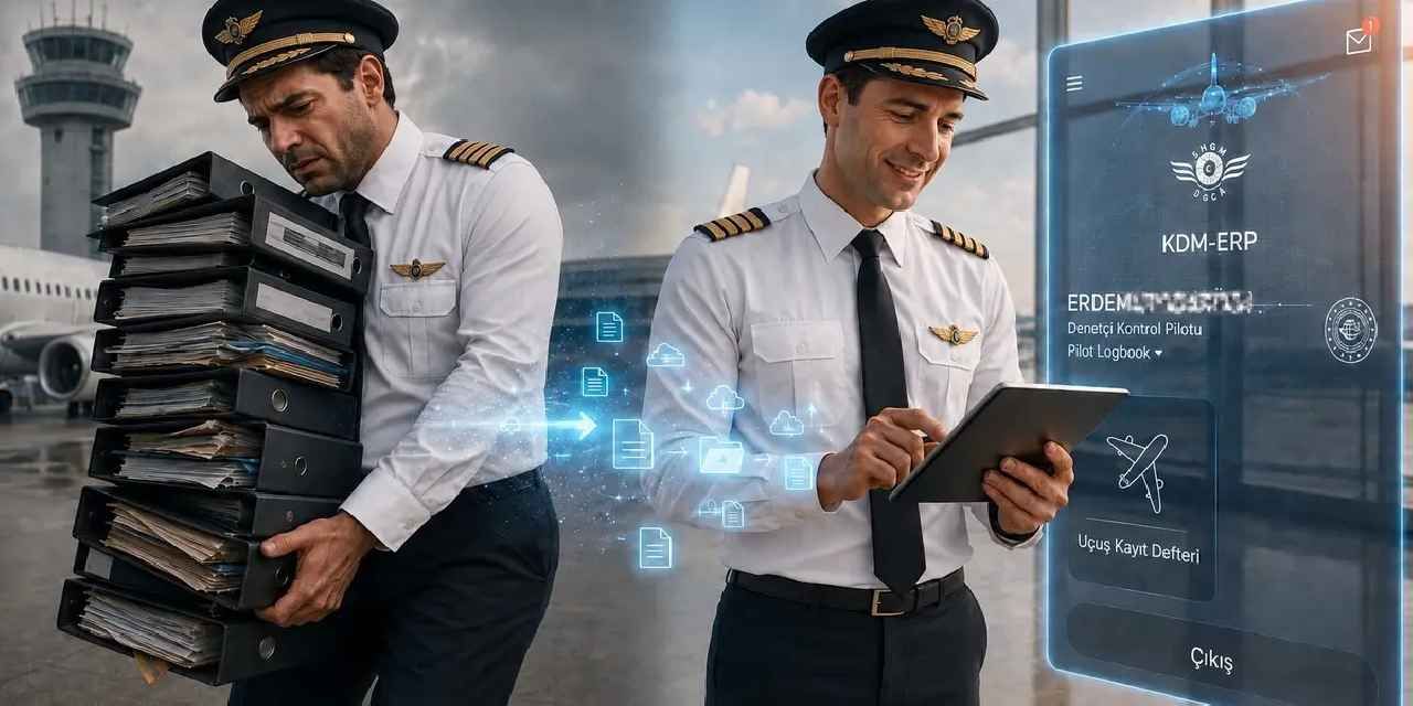 Pilotların uçuş kayıtlarında dijital dönem başlıyor