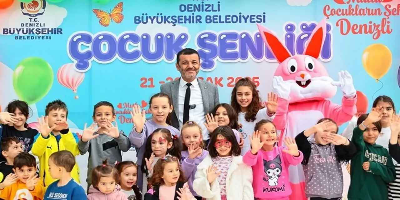 Denizli Büyükşehir’den çocuklara yaz sürprizi