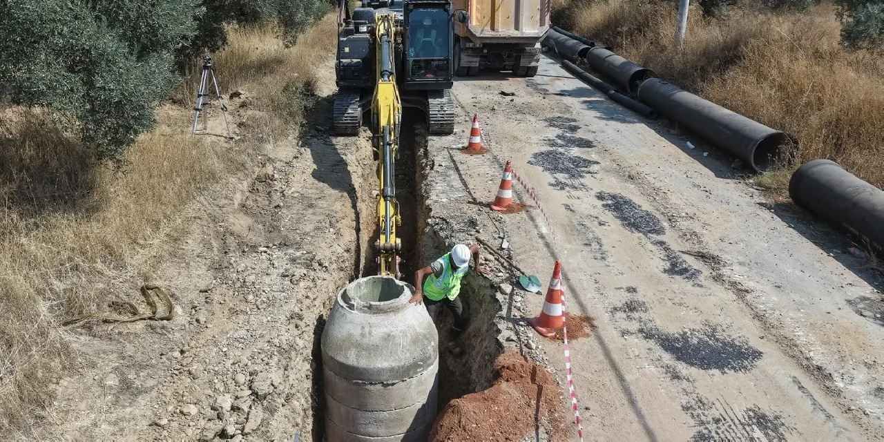 Muğla Menteş’te kanalizasyon altyapısına ilk adım
