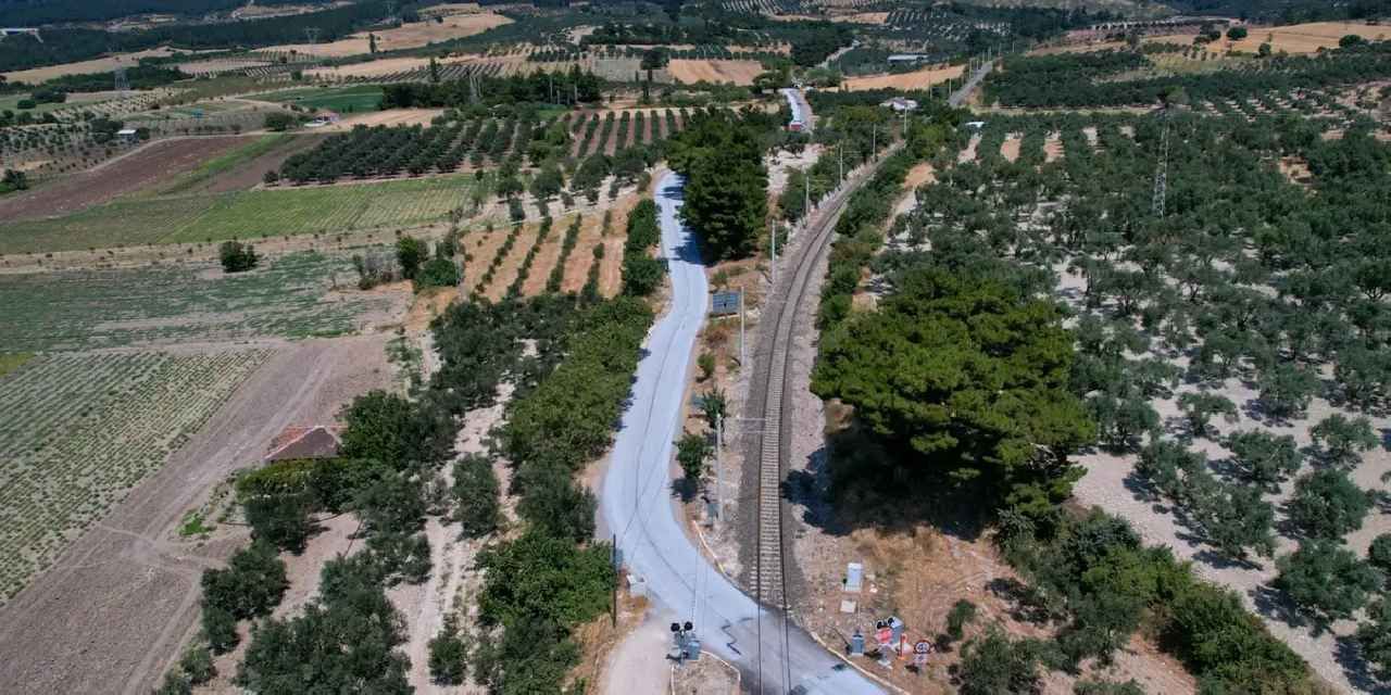 Manisa Soma’da mahalle yollarına ikinci kat asfalt