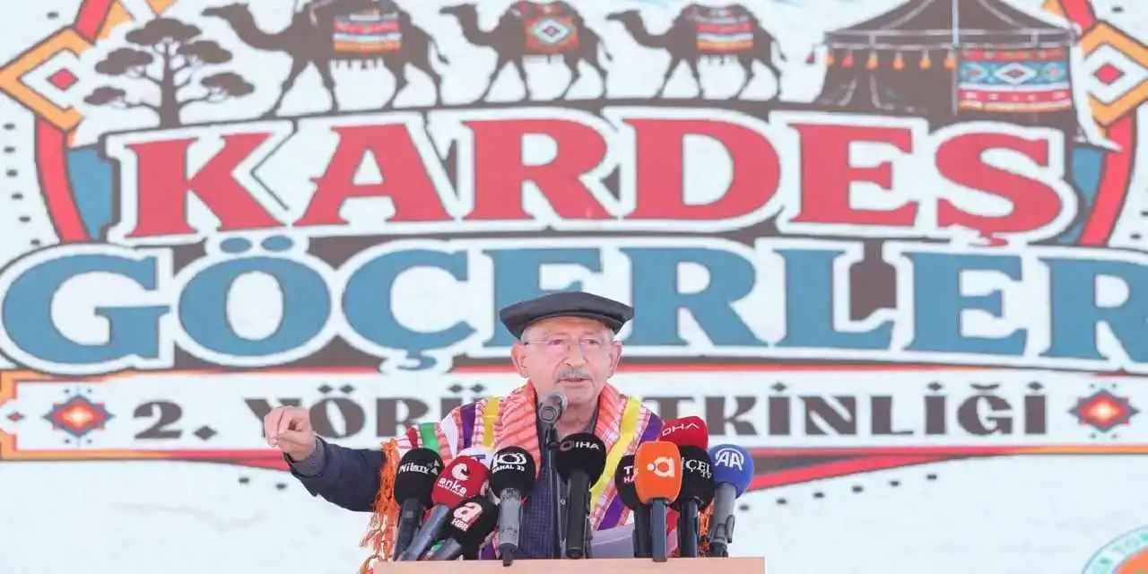 Kılıçdaroğlu'ndan Yörük etkinliğinde iktidar mesajı: Verin iktidarı, hizmet nasıl olur göreceksiniz