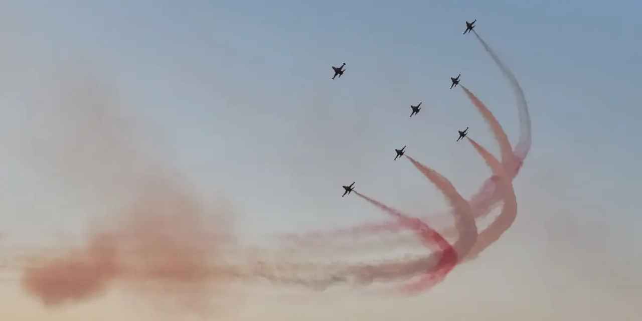 Türk Yıldızları’nın muhteşem gösterisi Konya'yı büyüledi