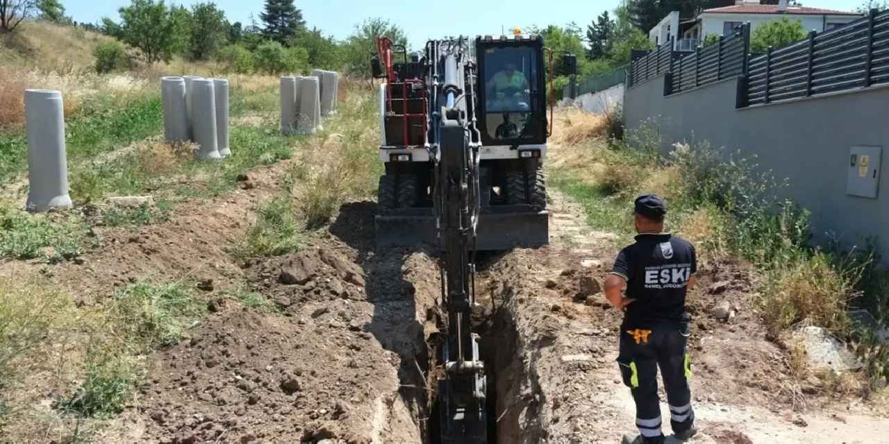 Eskişehir’de kanalizasyon kapasitesi artıyor