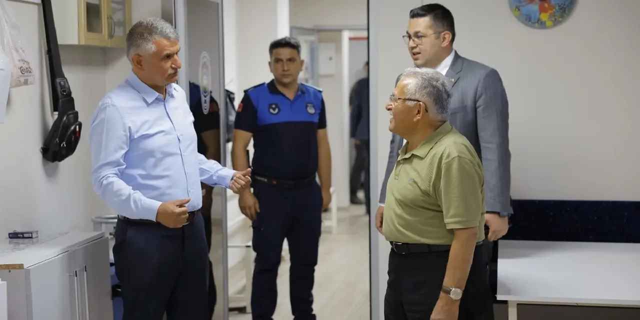 KAYMEK Göznuru'na Başkan Büyükkılıç'tan ziyaret