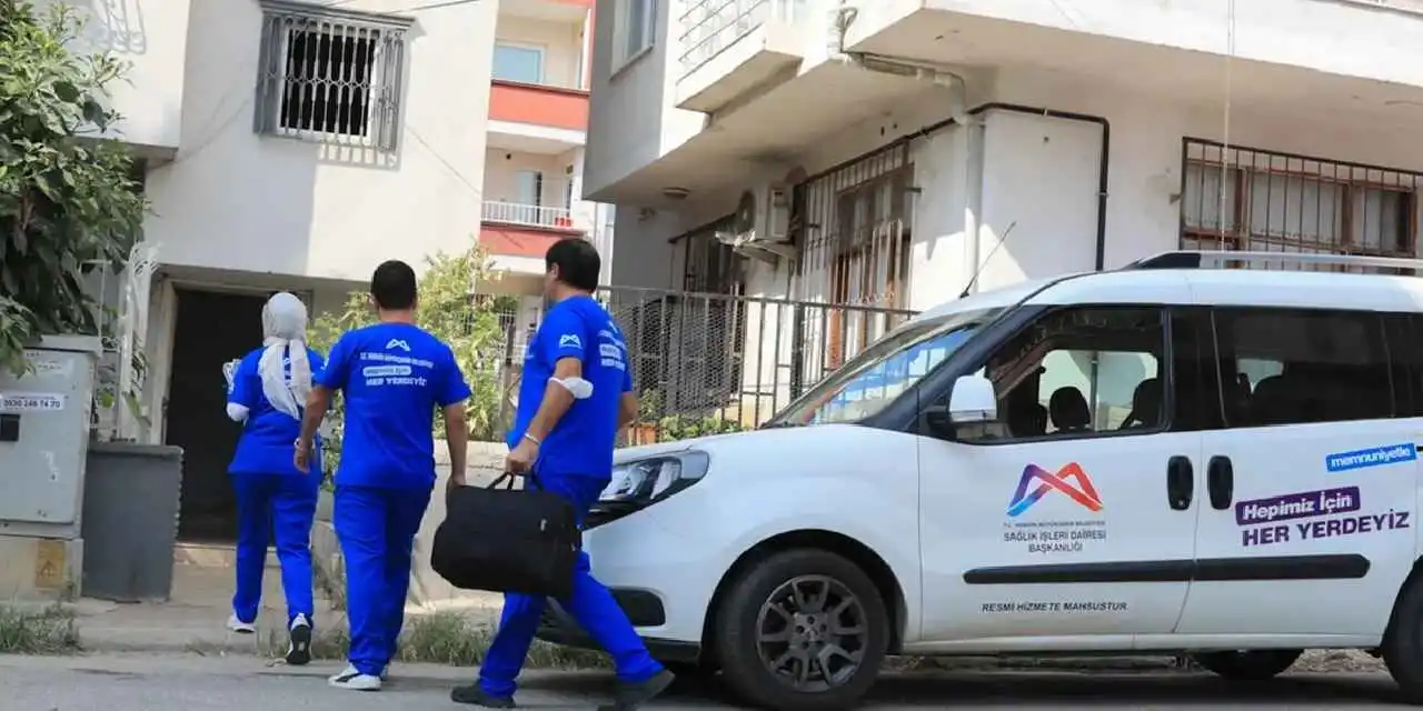 Mersin’de evde sağlık ve bakım hizmetleri vatandaşın yanında