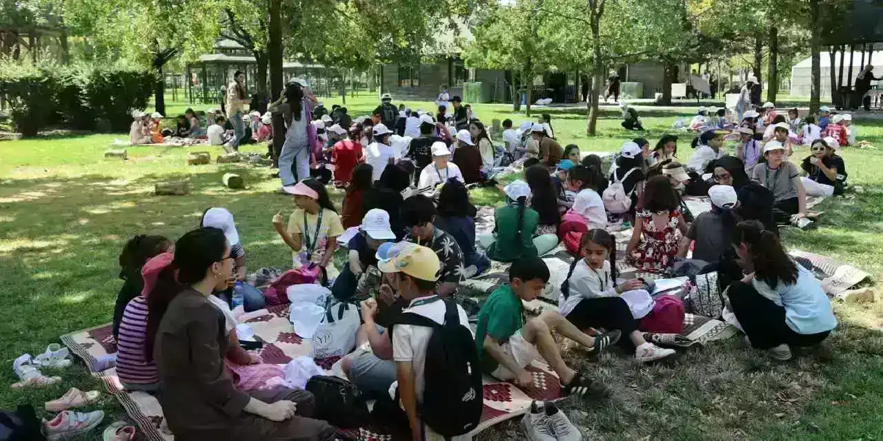 Konya Karatay'da öğrenciler dönem sonu pikniğinde buluştu