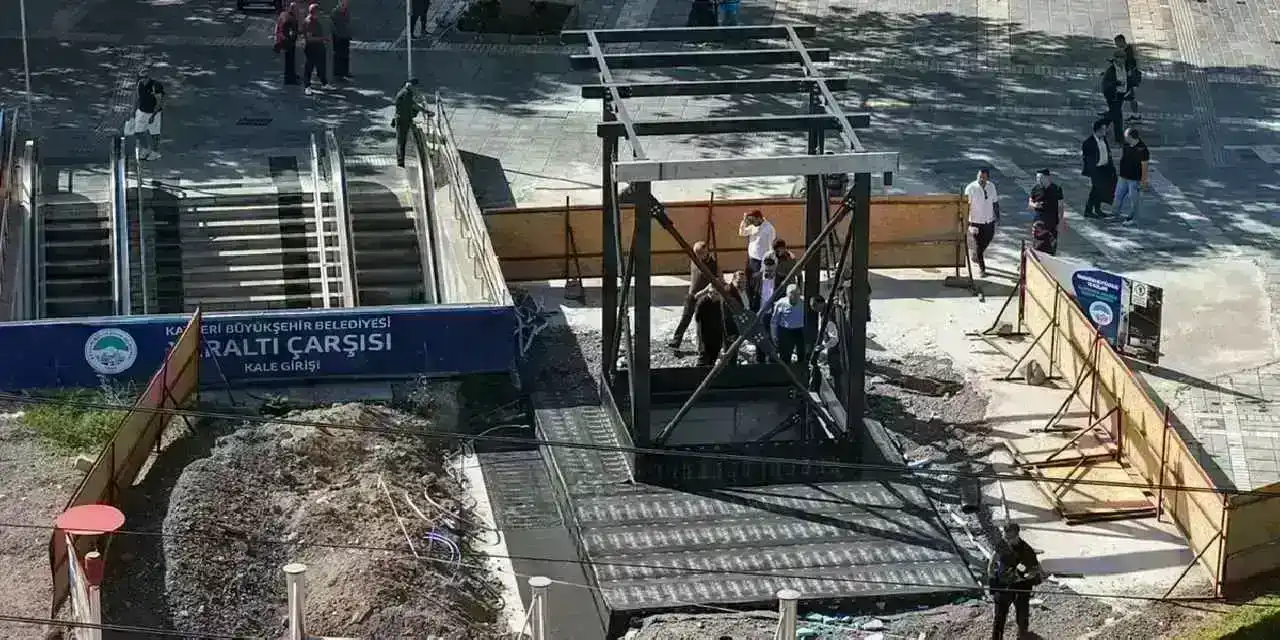 Kayseri Büyükşehir'den yenileme çalışmalarına sıkı takip