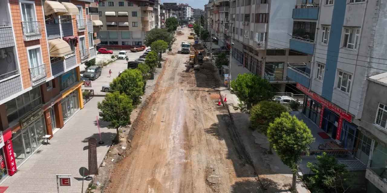 Kocaeli Körfez’de bir caddeye daha prestij