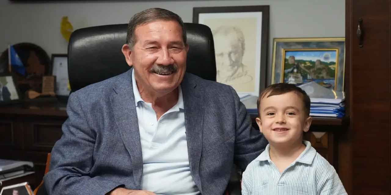 Muğla Milaslı Göktuğ'dan Başkan Topuz'a ziyaret