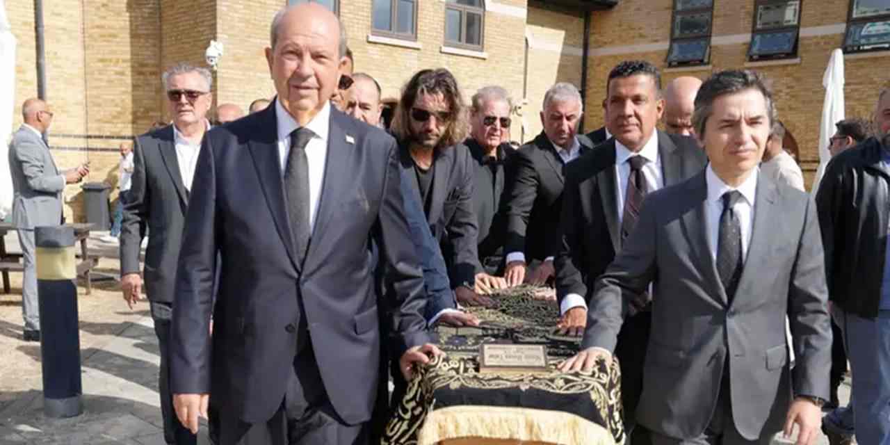 KKTC 5. Cumhurbaşkanı Ersin Tatar, yeğenini Londra’da son yolculuğuna uğurladı