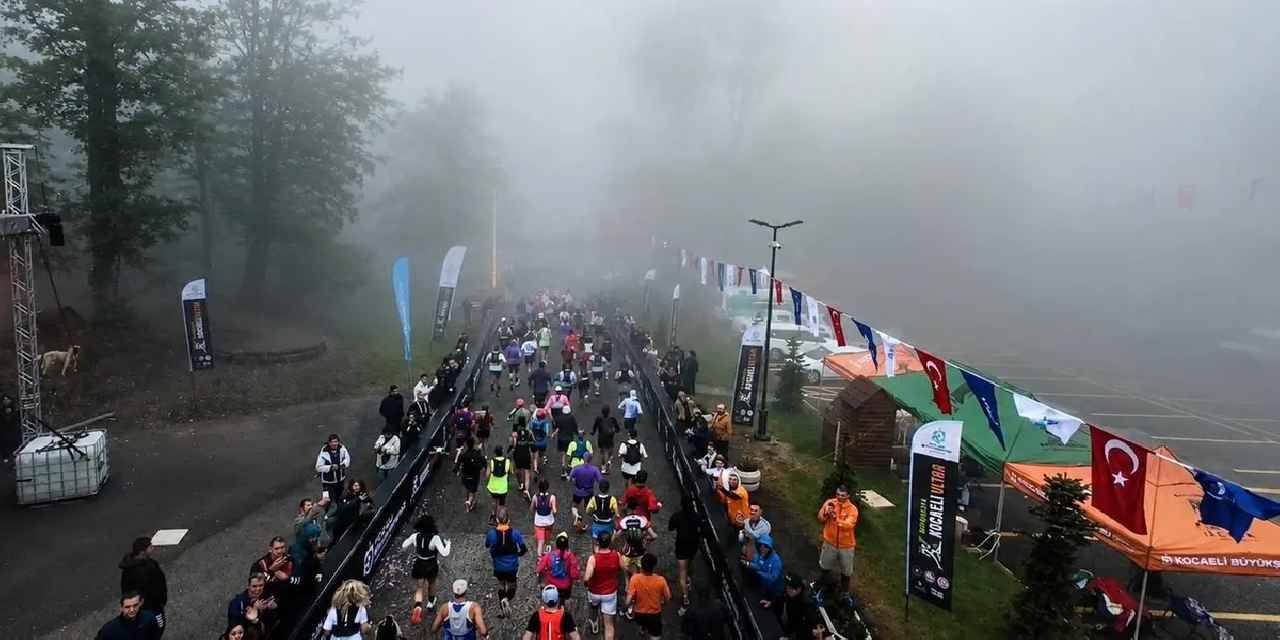 Kocaeli Ultra Trail organizasyonuna sporculardan tam not
