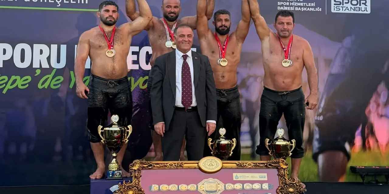 Orhan Okulu Ulugazi'nin yeni başpehlivanı oldu