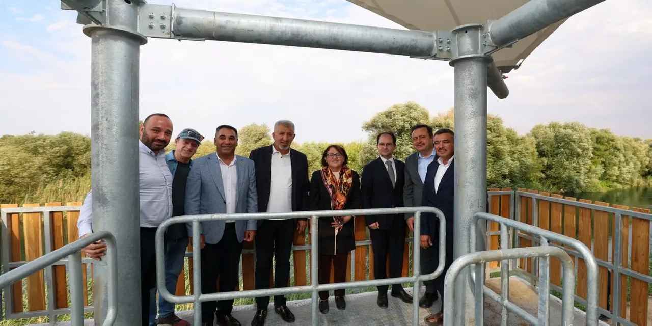 Karkamış Kuş Cenneti'nde son hazırlıklar