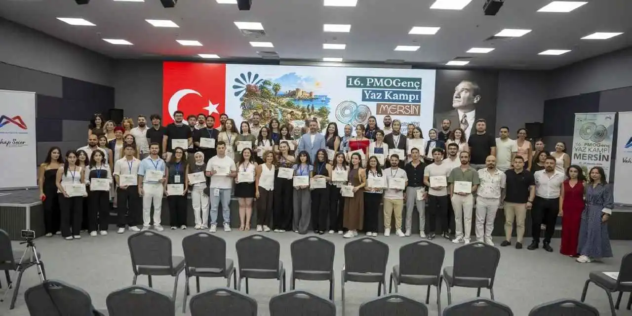 Mersin'de ‘Pmogenç Yaz Kampı’ sona erdi