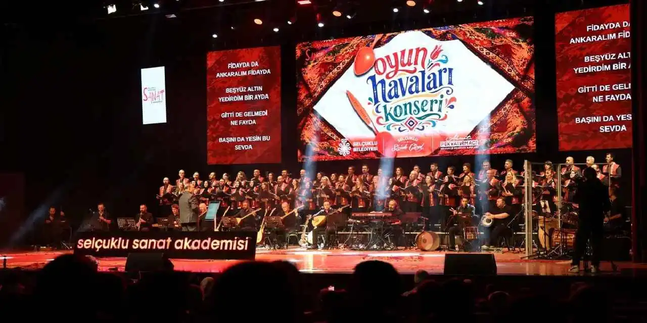 Konya Selçuklu Sanat Akademisi’nden Oyun Havaları Konseri