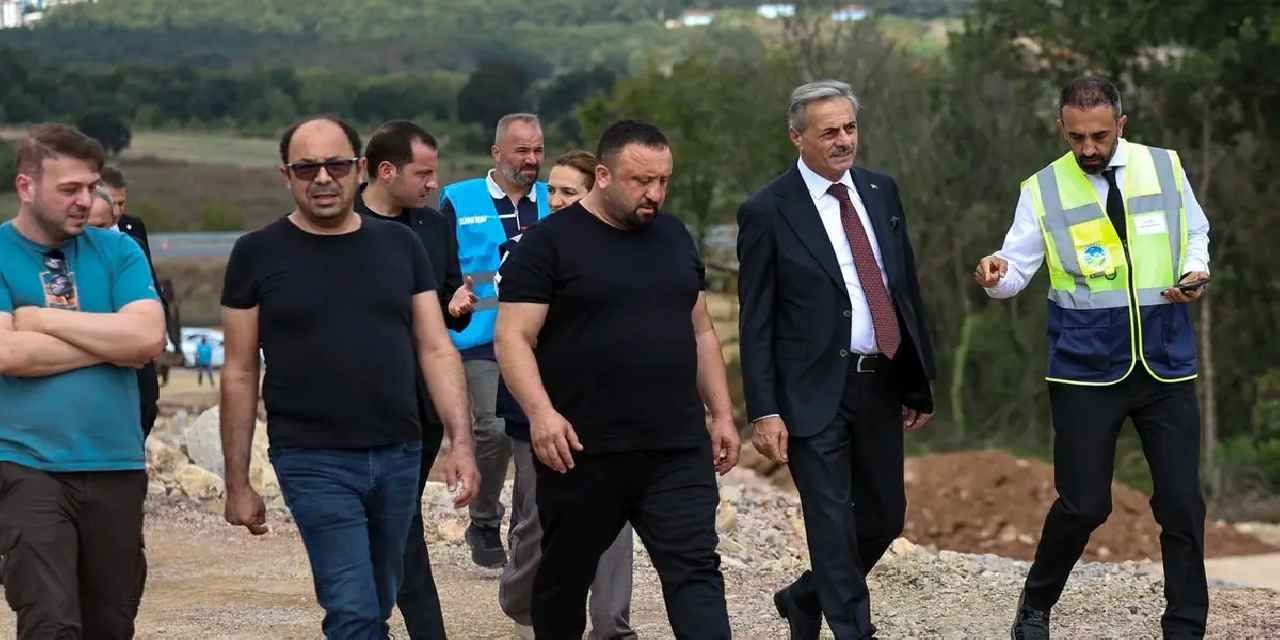 Sakarya’da Şehir Hastanesi çalışmaları yerinde görüldü