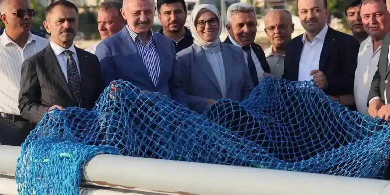 Kocaeli’de ilk ağ denize atıldı